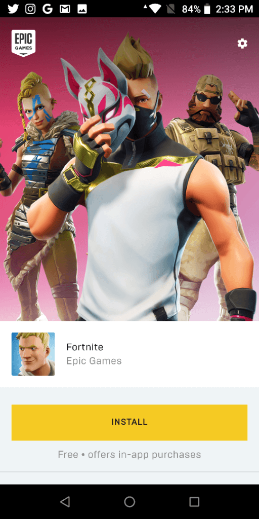 How to download fortnite on android