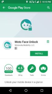 how to enable face unlock