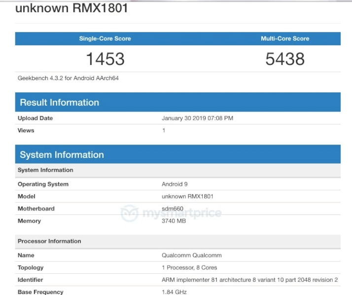 Android Pie on RealMe 2 Pro