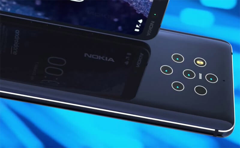 Nokia 9 PureView rear