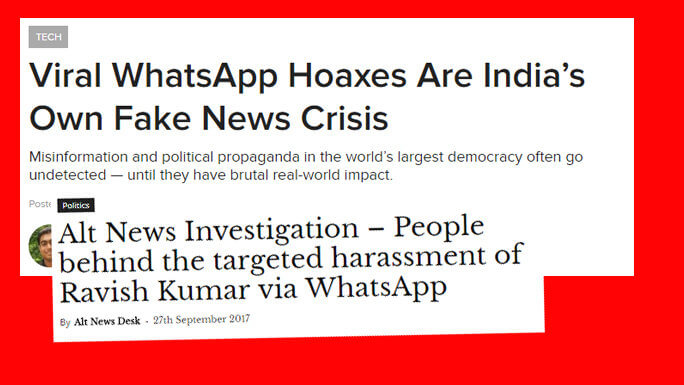 WhatsApp fake news image search feature