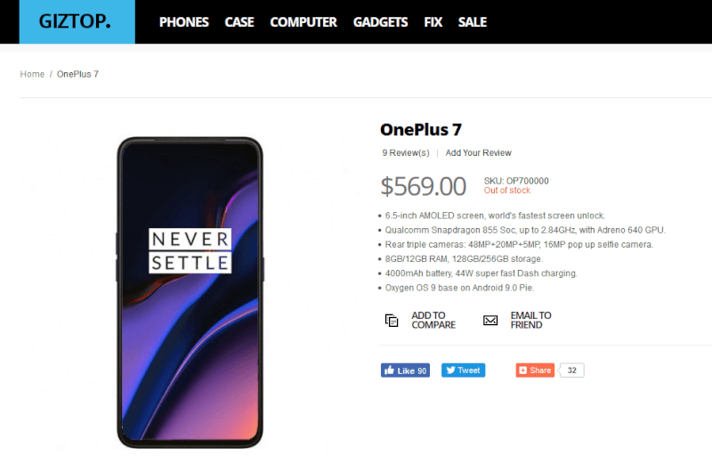 oneplus 7