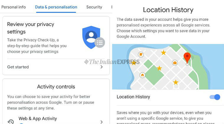 how to turn off google's location tracking