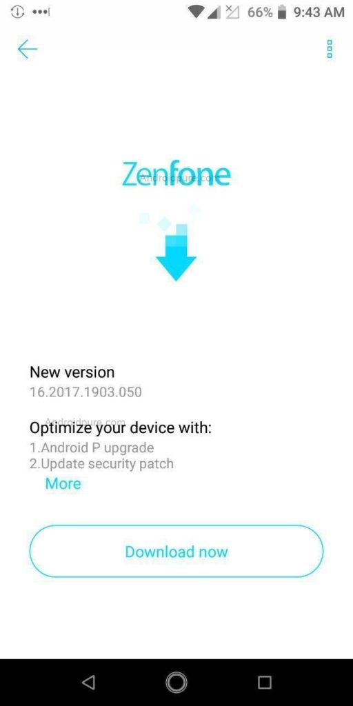 asus zenfone max pro m1 pie update