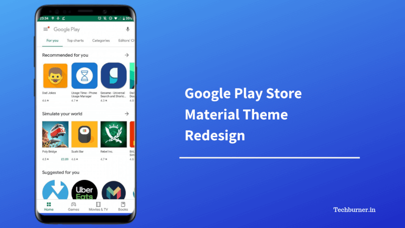 PLAY STORE MATERIAL THEME