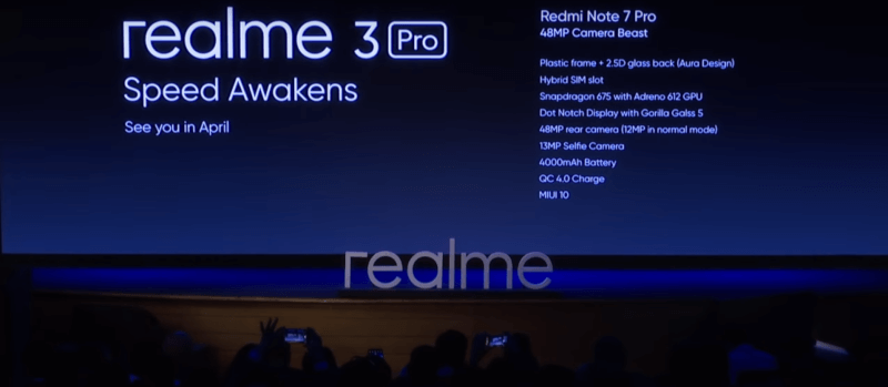 realme 3 pro