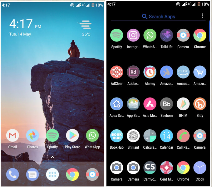 Apex Launcher Version 4.5.3