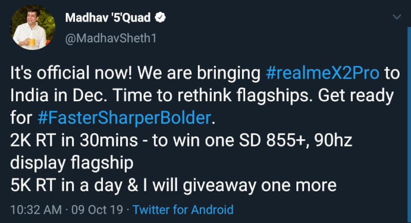 Realme TV launch date in india