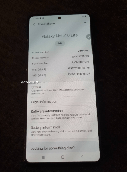 Samsung Galaxy Note 10 Lite India Launch