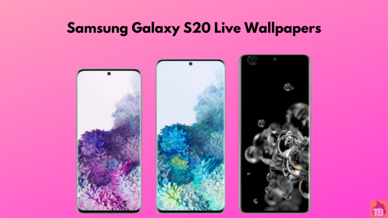 Download Samsung Galaxy S20 Live Wallpapers [High Resolution] - TechBurner