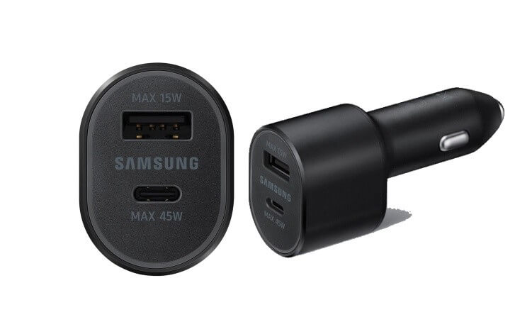 Автомобильная зарядка samsung 45w