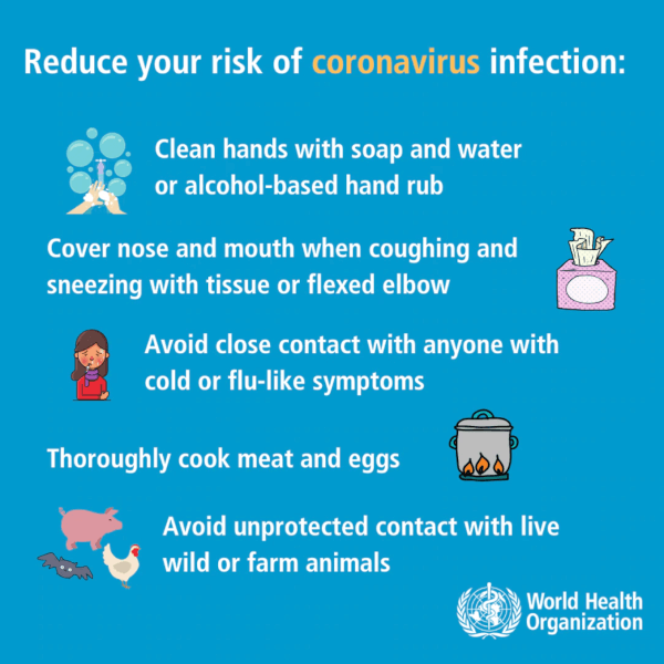coronavirus precaution
