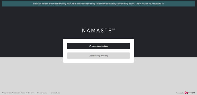 how to download say namaste app