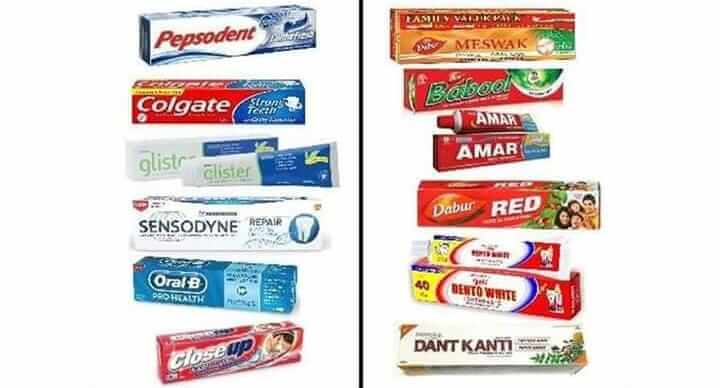 indian toothpaste