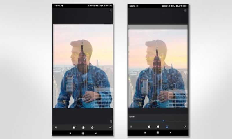 how to get double exposure effect in snapseed, snapseed double exposure