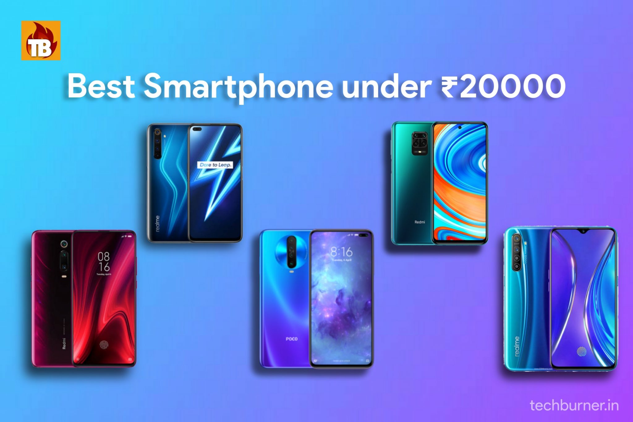 Top 5 Best Smartphone Under Rs 20,000 in India May 2020 TechBurner