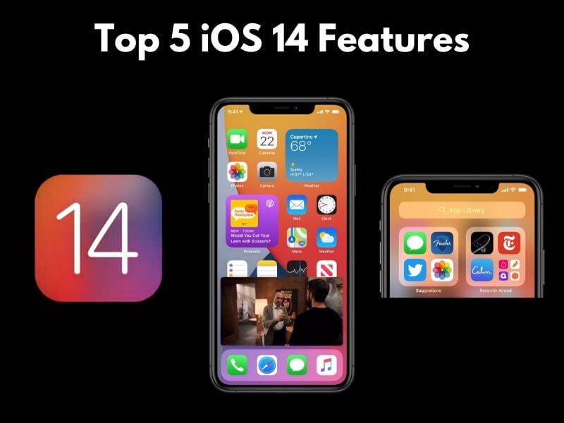 top 5 features of ios 14, ios 14 features, ios 14 download, ios 14 download size,top 5 ios 14 features, how to download ios 14
