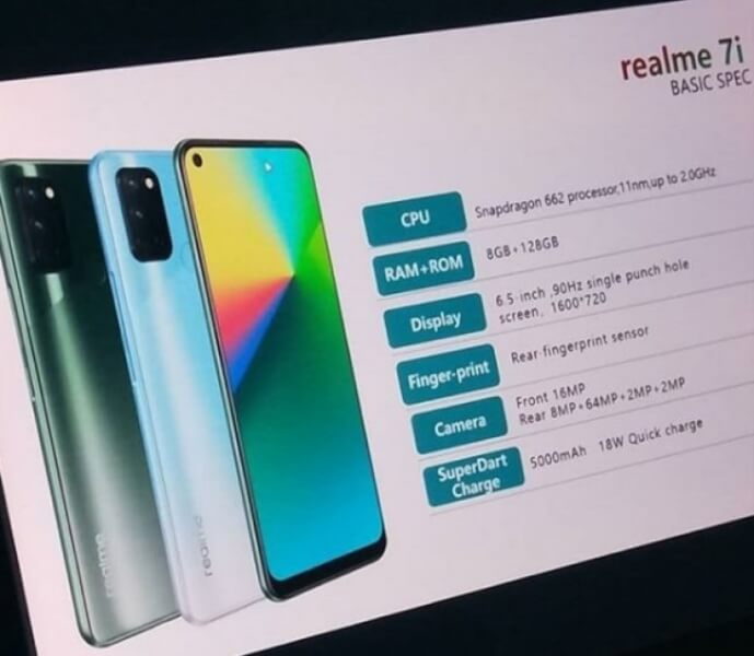 realme 7i leaks, realme 7i, realme 7i Launch date in India, realme 7i price in India, realme 7i specs