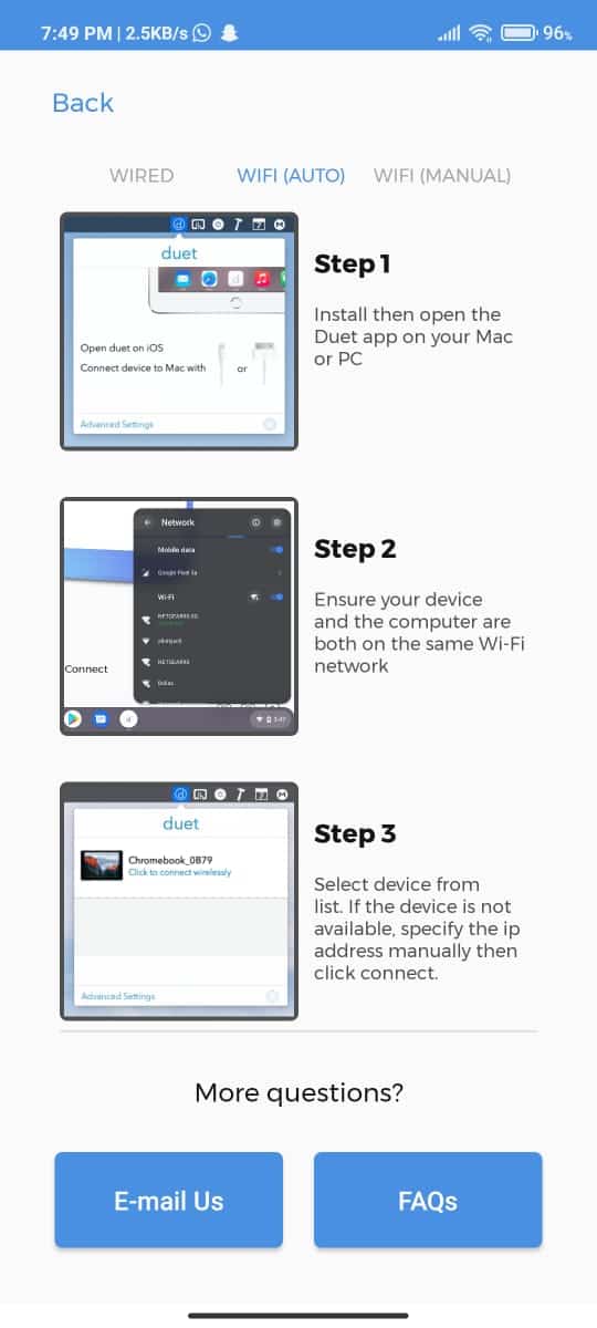 how to use tablet or smartphone as secondary display, how to use phone as a secondary display, how to use tablet as a secondary display, turn phone into display, turn tablet into display