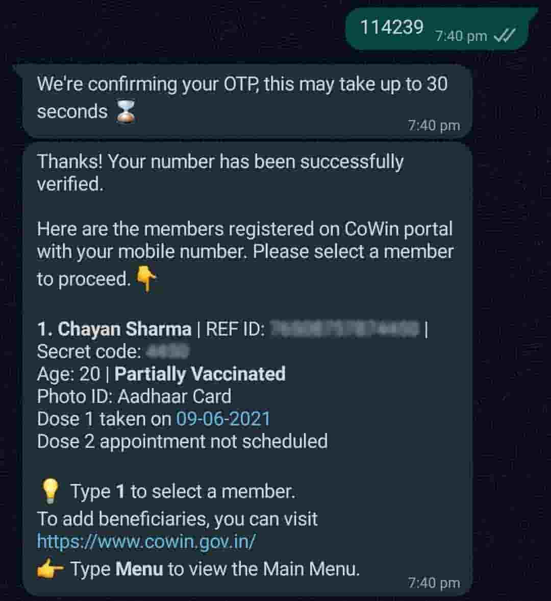 how to book covid 19 vaccine appointment on whatsapp, book covid 19 vaccine appointment from whatsapp, book vaccine appointment, how to book covid vaccine appointment, covid 19, covishield, how to book covid vaccination appointment from whatsapp, whatsapp vaccination appointment