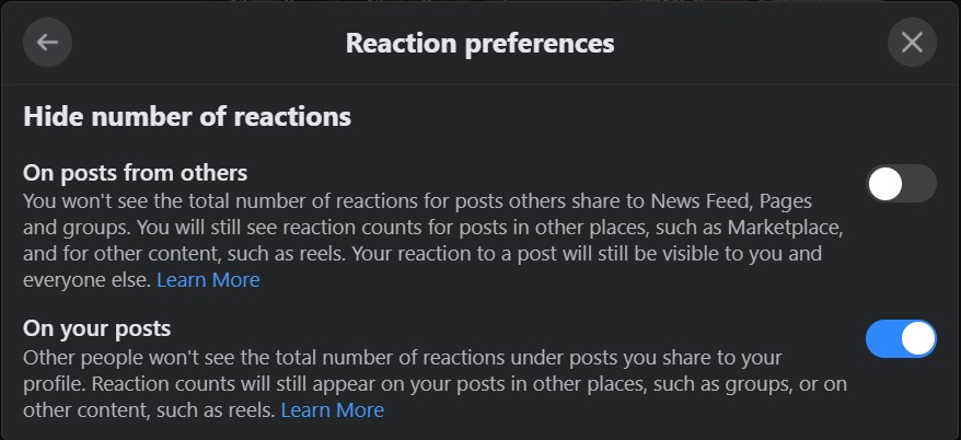 how to hide or show like counts on facebook, how to hide facebook post like count, facebook, how to hide facebook reactions, how to hide like counts on facebook desktop, facebook likes and reactions count