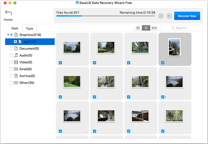 Recover deleted photos