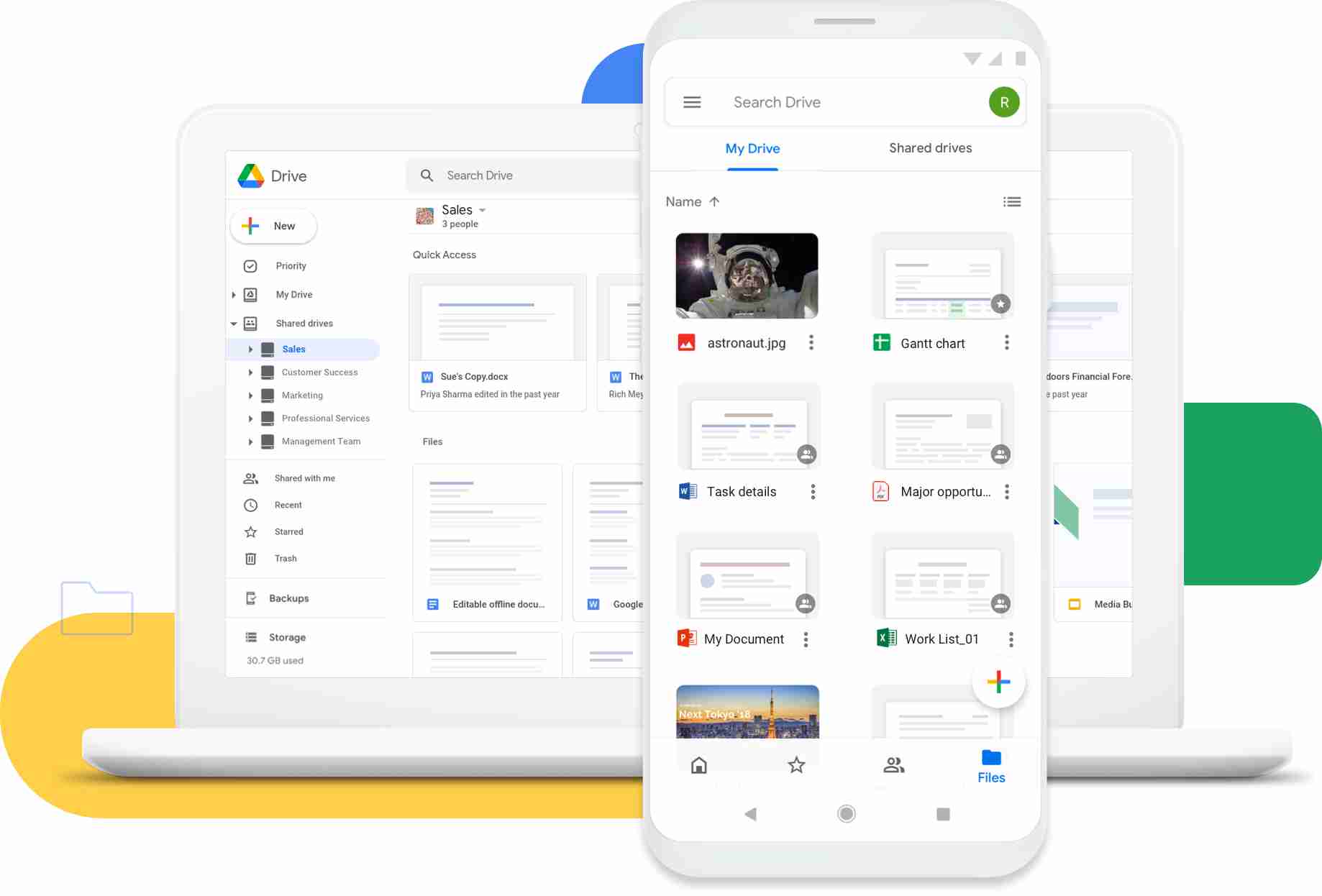 google drive on multiple platforms