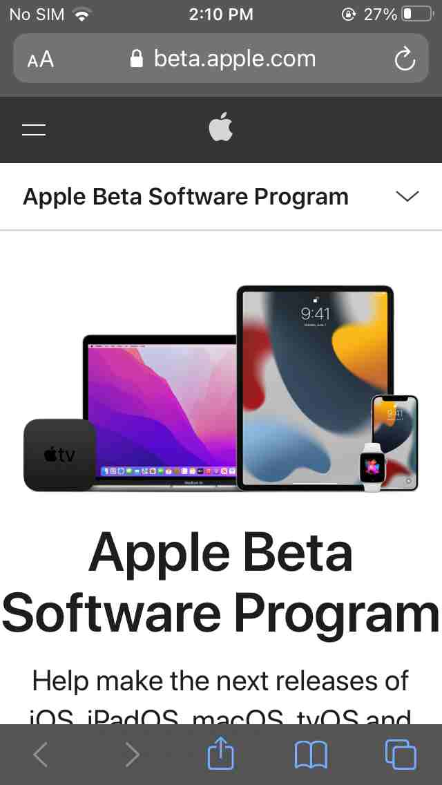 iOS 15 beta profile release date 