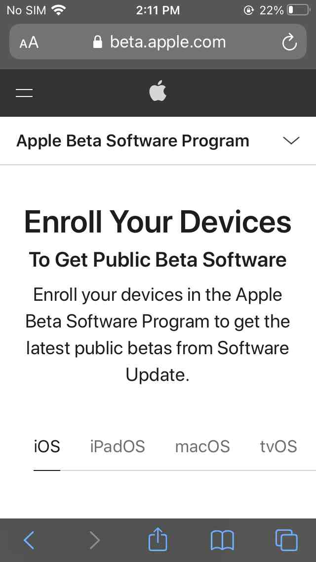 iOS 15.2 beta download 