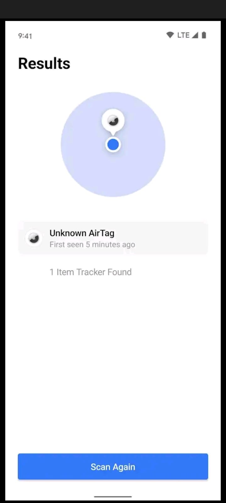 Apple Find My tracker for Android