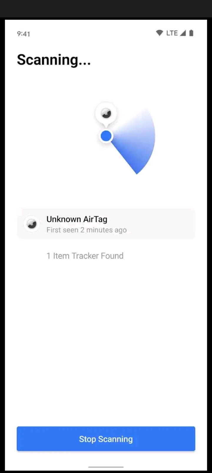 Apple tracker for Android