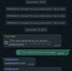 WhatsApp-message-deleted, whatsapp news, whatsapp group admins