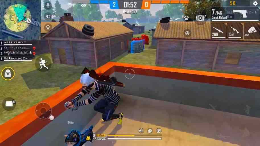 tips for free fire BR