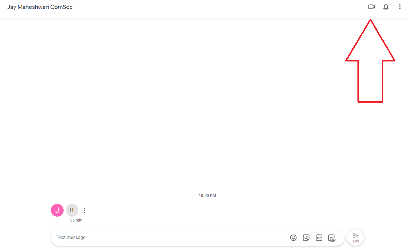 google messages for web