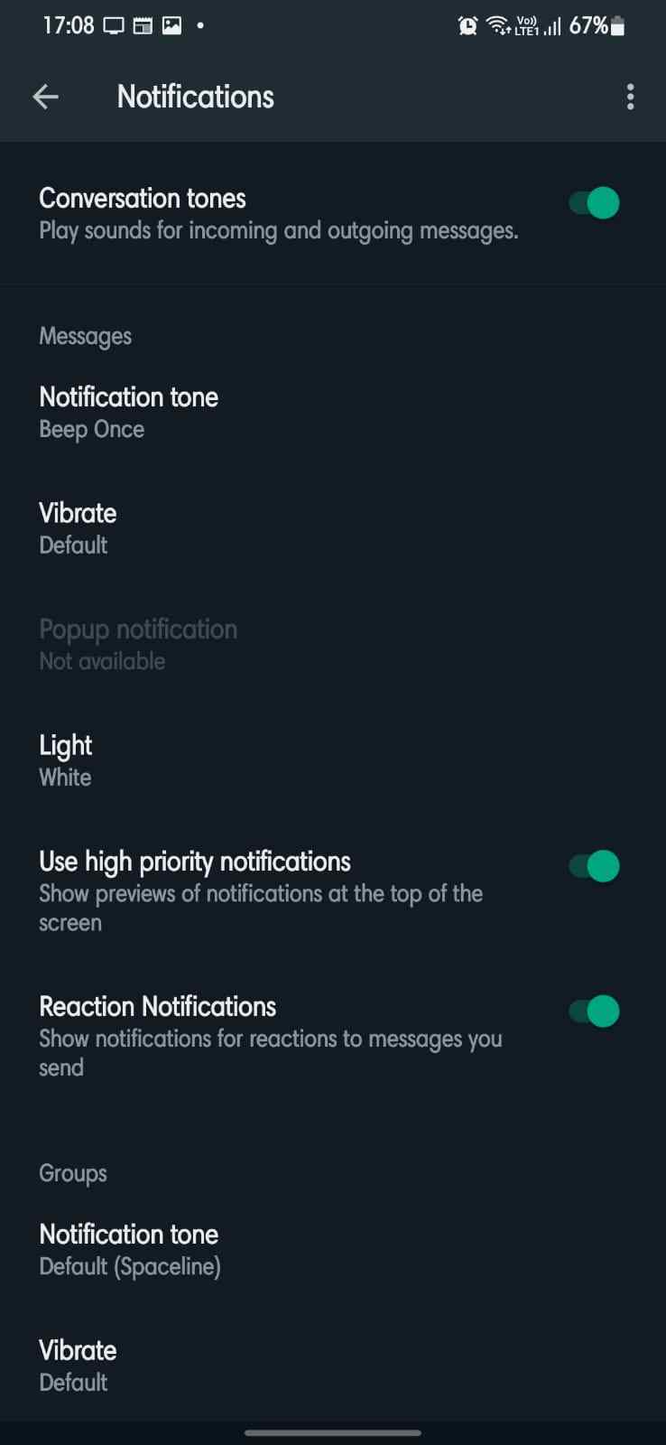 4. Disable app notification by tapping on the toggle. Or you can turn off certain alerts from the below options. 