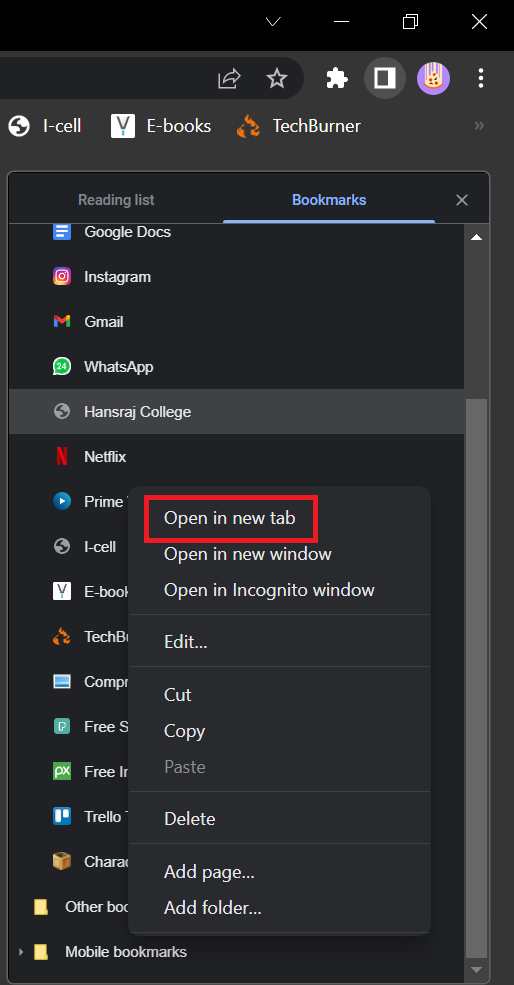 how to use google chrome's new side panel