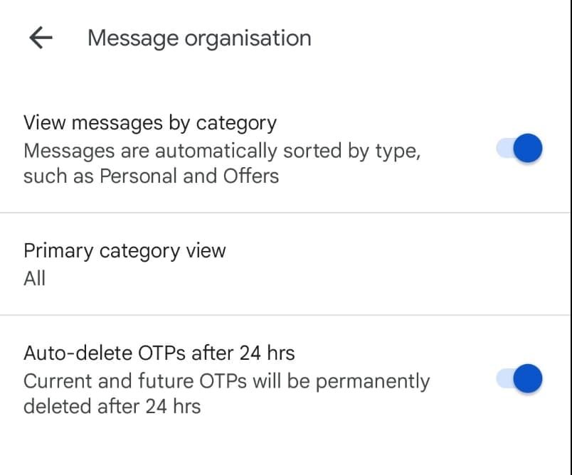 how to automatically delete otp in google messages, google messages new features, google messages auto delete otp feature, automatically delete otp in google messages, google messages tips and tricks