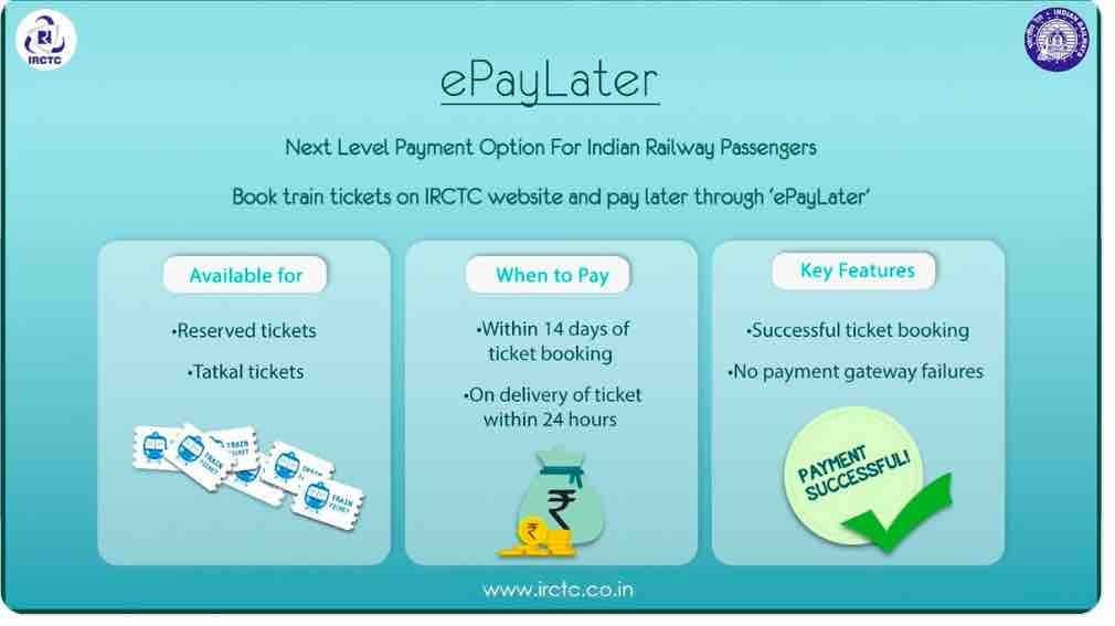 how to use irctc pay later feature, irctc pay later, how to book train tickets using pay later, book train tickets using pay later feature, new irctc ticket booking feature