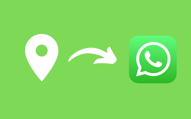 share location on whatsapp via status