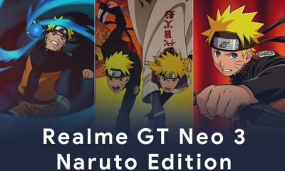 download Realme GT Neo 3 Naruto Edition wallpapers
