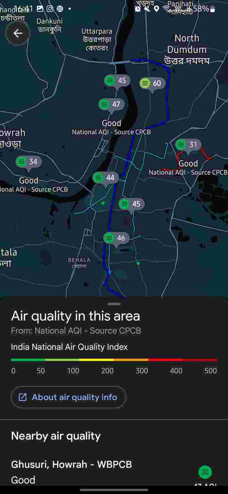 check air quality index on Google Maps, aqi index, how to check air quality index on Google Maps, how to check aqi index, check wildfires on Google Maps