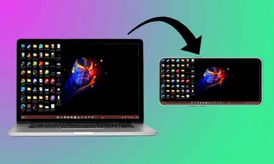 How to use smartphone as second Laptop display